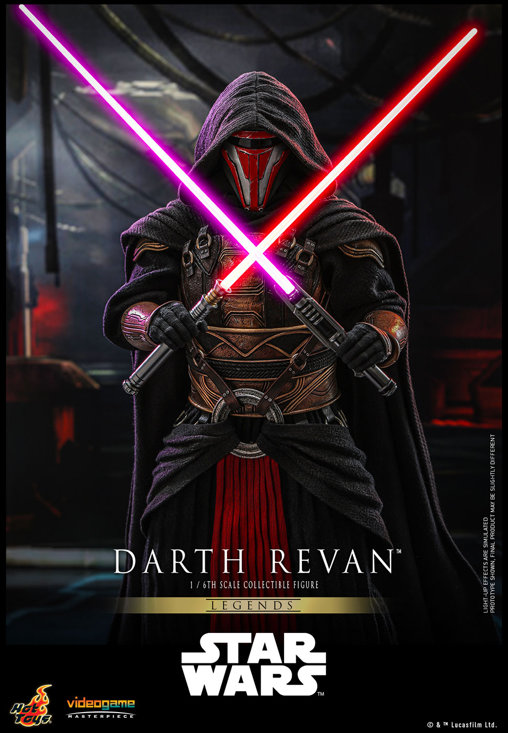 Star Wars - Legends: Darth Revan, 1/6 Figur von Hot Toys