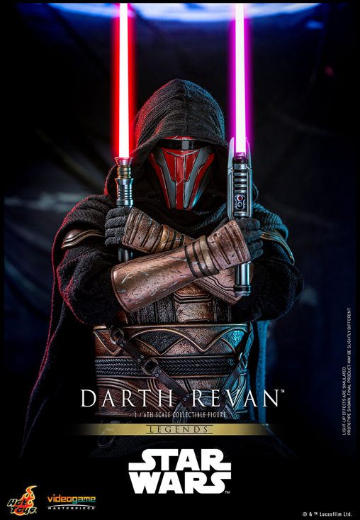 Star Wars - Legends: Darth Revan, 1/6 Figur von Hot Toys