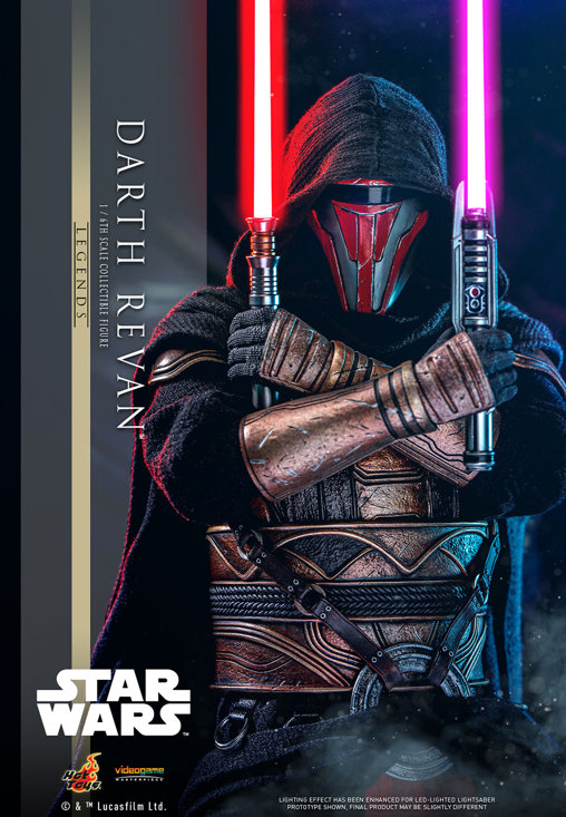 Star Wars - Legends: Darth Revan, 1/6 Figur von Hot Toys