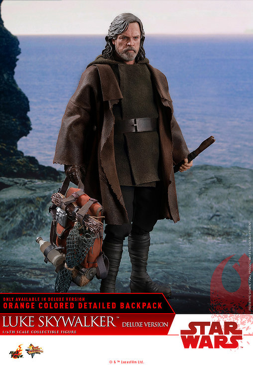 Star Wars - Episode VIII - The Last Jedi: Luke Skywalker - Deluxe, 1/6 Figur von Hot Toys