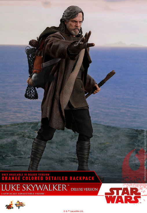 Star Wars - Episode VIII - The Last Jedi: Luke Skywalker - Deluxe, 1/6 Figur von Hot Toys