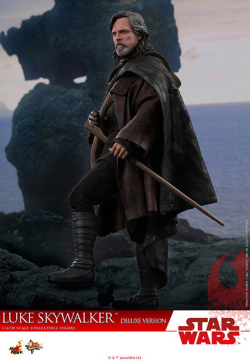 Star Wars - Episode VIII - The Last Jedi: Luke Skywalker - Deluxe, 1/6 Figur von Hot Toys