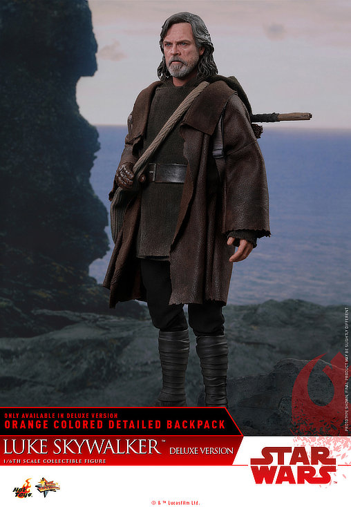 Star Wars - Episode VIII - The Last Jedi: Luke Skywalker - Deluxe, 1/6 Figur von Hot Toys