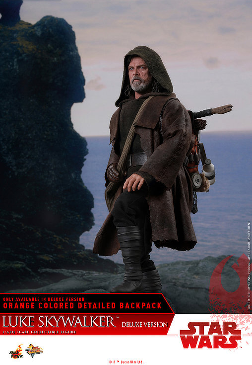 Star Wars - Episode VIII - The Last Jedi: Luke Skywalker - Deluxe, 1/6 Figur von Hot Toys