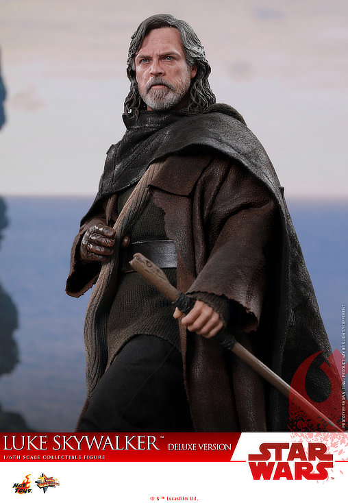 Star Wars - Episode VIII - The Last Jedi: Luke Skywalker - Deluxe, 1/6 Figur von Hot Toys