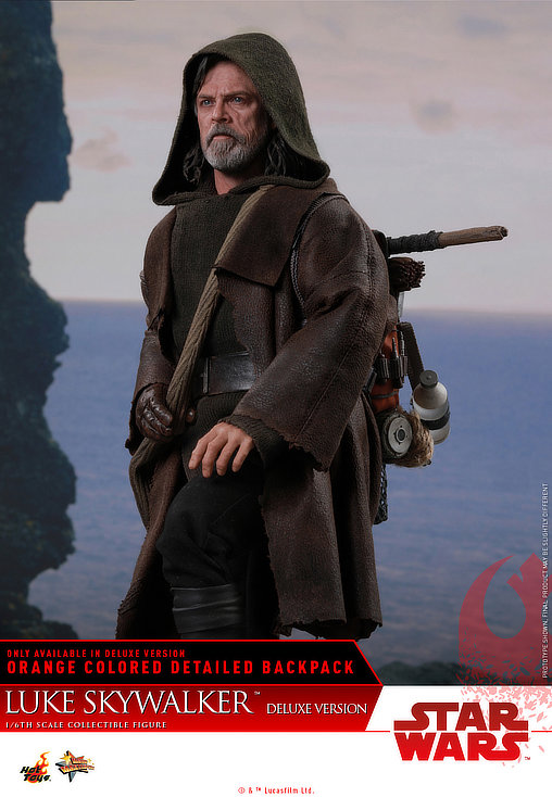 Star Wars - Episode VIII - The Last Jedi: Luke Skywalker - Deluxe, 1/6 Figur von Hot Toys