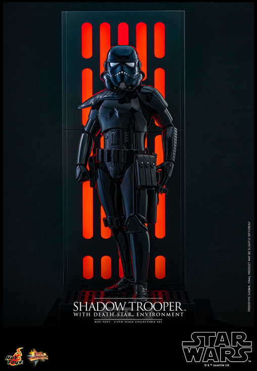Star Wars: Shadow Trooper with Death Star Environment, 1/6 Figur von Hot Toys