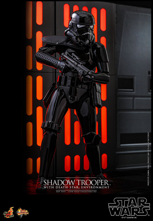 Star Wars: Shadow Trooper with Death Star Environment, 1/6 Figur von Hot Toys
