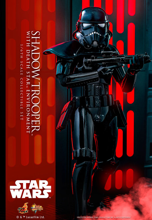 Star Wars: Shadow Trooper with Death Star Environment, 1/6 Figur von Hot Toys