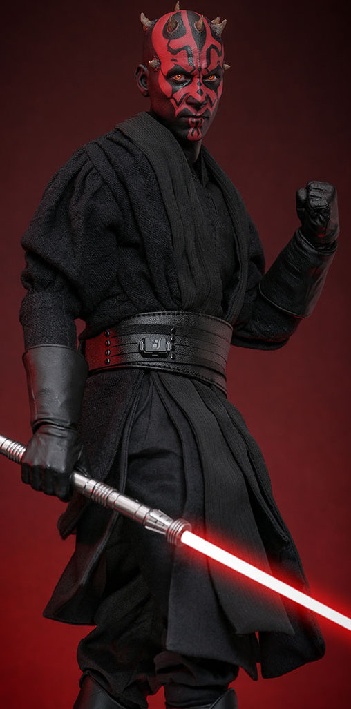 Star Wars - Episode I - The Phantom Menace: Darth Maul with Sith Speeder, 1/6 Figur von Hot Toys
