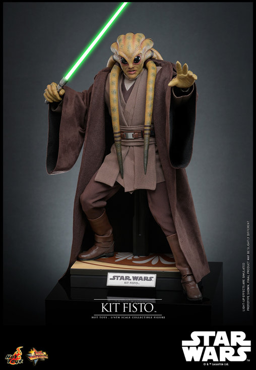 Star Wars - Episode III - Revenge of the Sith: Kit Fisto, 1/6 Figur von Hot Toys
