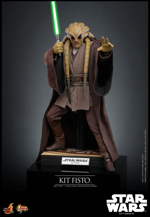 Star Wars - Episode III - Revenge of the Sith: Kit Fisto, 1/6 Figur von Hot Toys