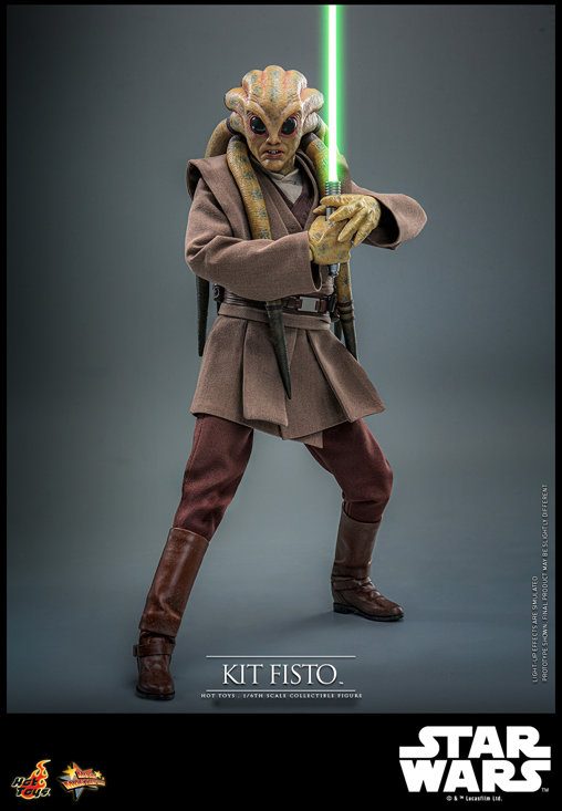 Star Wars - Episode III - Revenge of the Sith: Kit Fisto, 1/6 Figur von Hot Toys