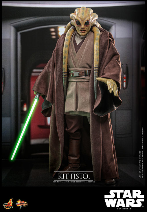 Star Wars - Episode III - Revenge of the Sith: Kit Fisto, 1/6 Figur von Hot Toys
