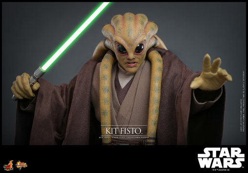 Star Wars - Episode III - Revenge of the Sith: Kit Fisto, 1/6 Figur von Hot Toys
