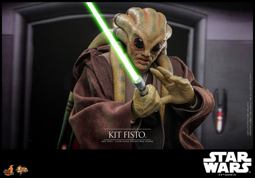 Star Wars - Episode III - Revenge of the Sith: Kit Fisto, 1/6 Figur von Hot Toys