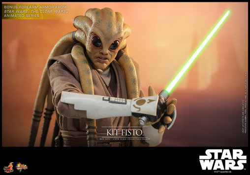 Star Wars - Episode III - Revenge of the Sith: Kit Fisto, 1/6 Figur von Hot Toys