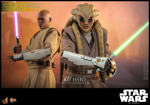 Star Wars - Episode III - Revenge of the Sith: Kit Fisto, 1/6 Figur von Hot Toys