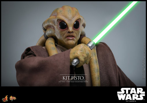 Star Wars - Episode III - Revenge of the Sith: Kit Fisto, 1/6 Figur von Hot Toys