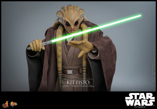 Star Wars - Episode III - Revenge of the Sith: Kit Fisto, 1/6 Figur ... https://spaceart.de/produkte/sw204-kit-fisto-figur-hot-toys.php