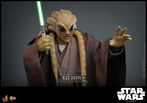 Star Wars - Episode III - Revenge of the Sith: Kit Fisto, 1/6 Figur von Hot Toys