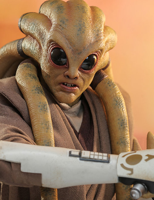 Star Wars - Episode III - Revenge of the Sith: Kit Fisto, 1/6 Figur von Hot Toys