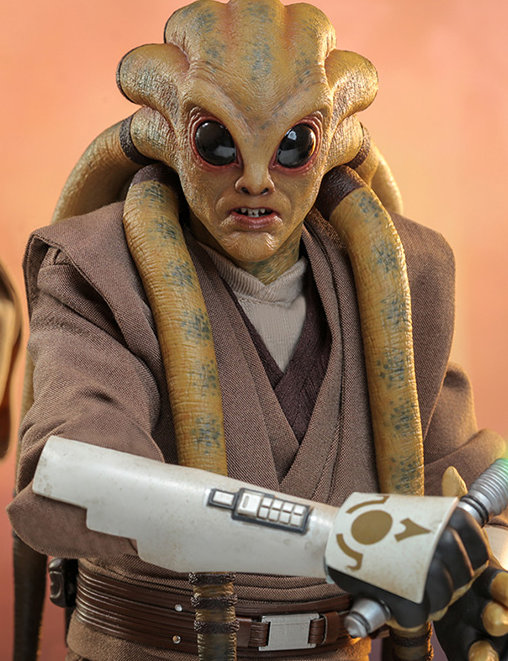 Star Wars - Episode III - Revenge of the Sith: Kit Fisto, 1/6 Figur von Hot Toys