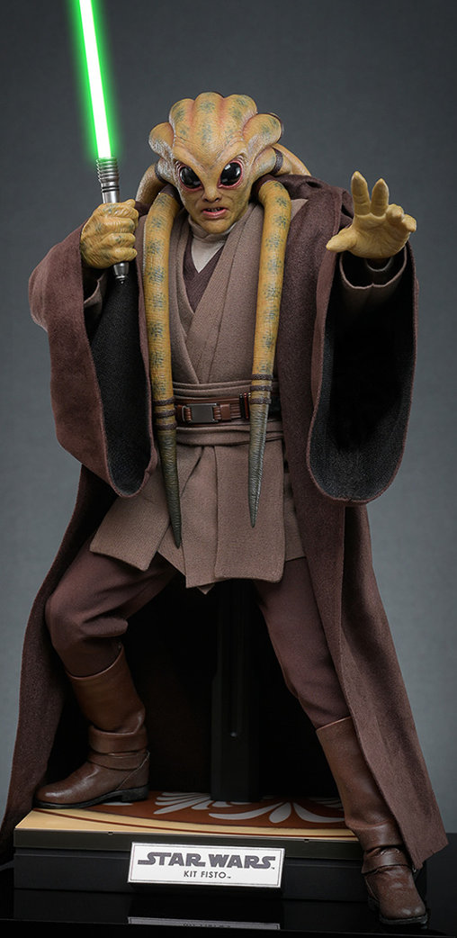Star Wars - Episode III - Revenge of the Sith: Kit Fisto, 1/6 Figur von Hot Toys