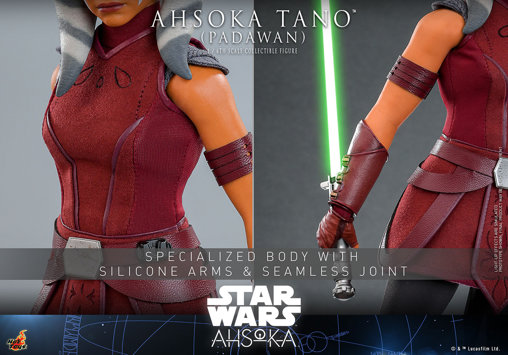 Star Wars - Ahsoka: Ahsoka Tano - Padawan, 1/6 Figur von Hot Toys