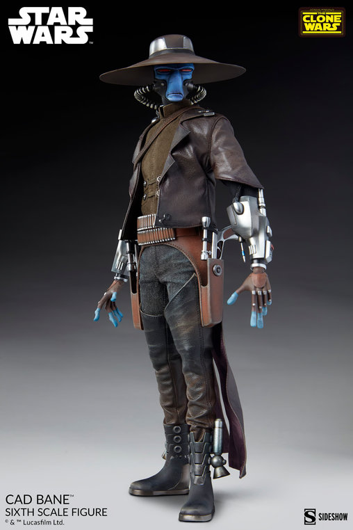 Star Wars - The Clone Wars: Cad Bane, 1/6 Figur von Sideshow