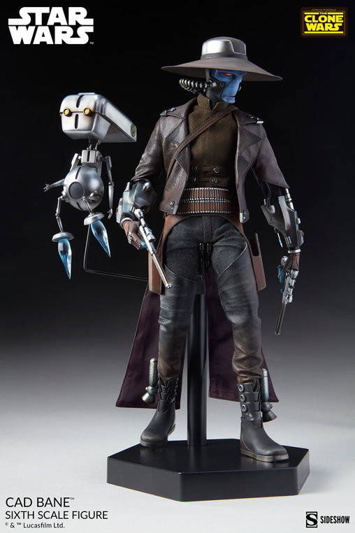Star Wars - The Clone Wars: Cad Bane, 1/6 Figur von Sideshow