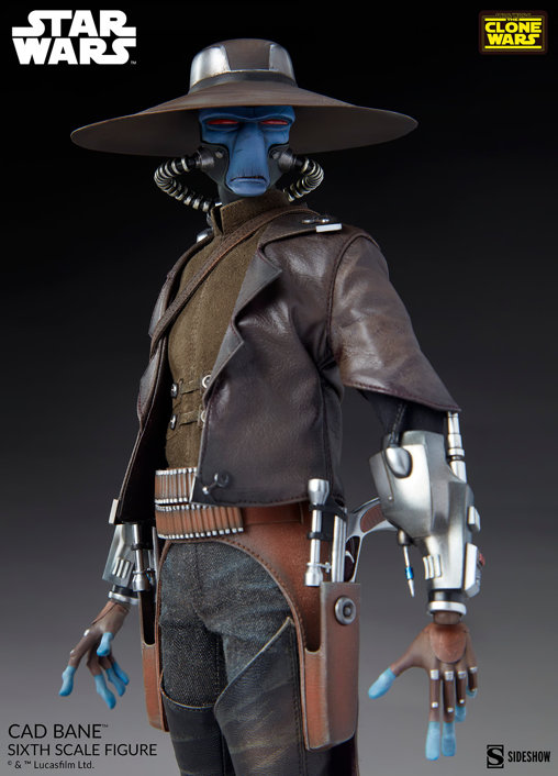 Star Wars - The Clone Wars: Cad Bane, 1/6 Figur von Sideshow