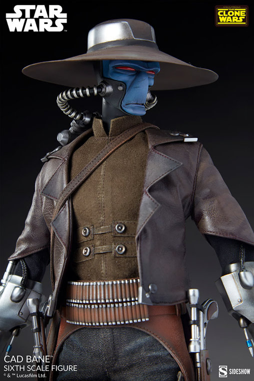 Star Wars - The Clone Wars: Cad Bane, 1/6 Figur von Sideshow