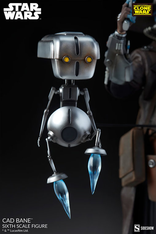 Star Wars - The Clone Wars: Cad Bane, 1/6 Figur von Sideshow
