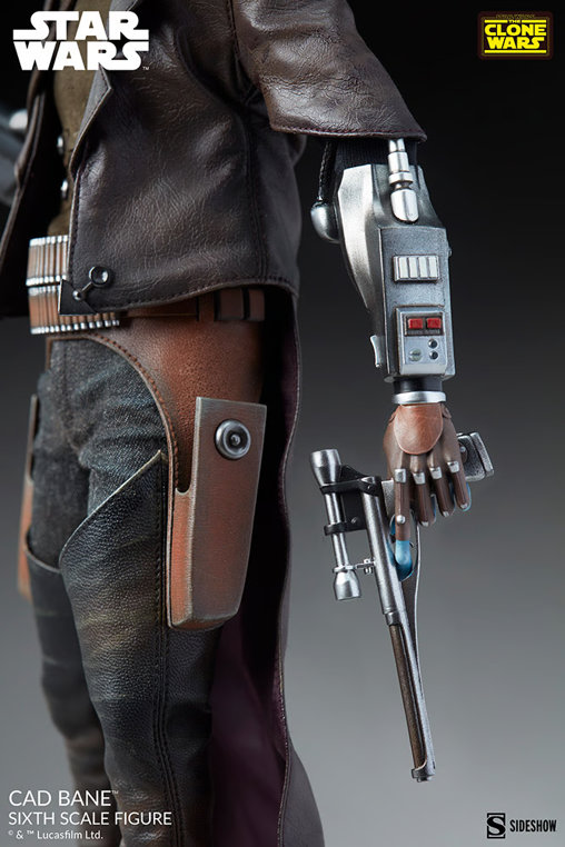 Star Wars - The Clone Wars: Cad Bane, 1/6 Figur von Sideshow