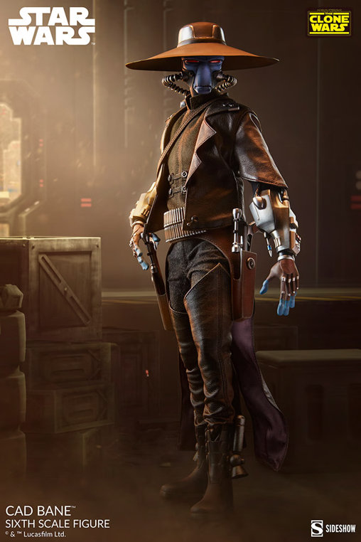 Star Wars - The Clone Wars: Cad Bane, 1/6 Figur von Sideshow