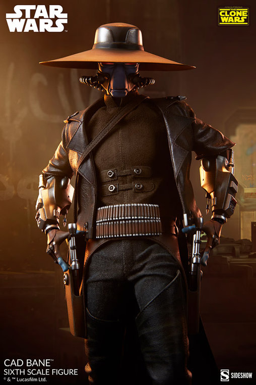Star Wars - The Clone Wars: Cad Bane, 1/6 Figur von Sideshow