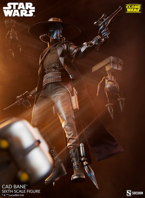 Star Wars - The Clone Wars: Cad Bane, 1/6 Figur von Sideshow