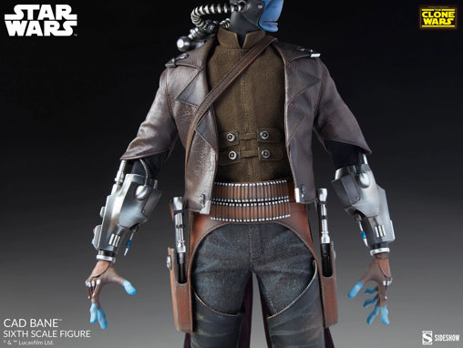 Star Wars - The Clone Wars: Cad Bane, 1/6 Figur von Sideshow