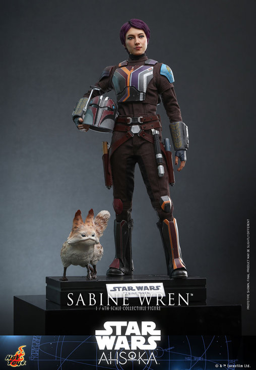 Star Wars - Ahsoka: Sabine Wren, 1/6 Figur von Hot Toys