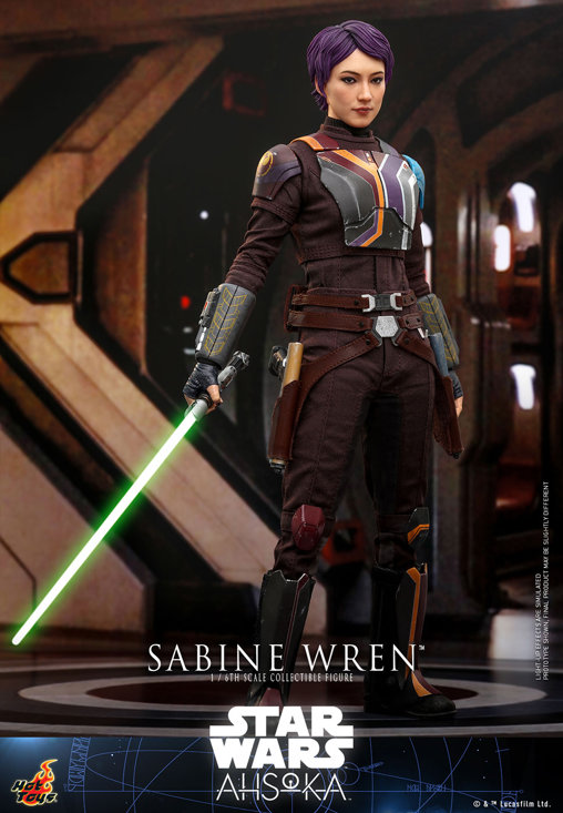Star Wars - Ahsoka: Sabine Wren, 1/6 Figur von Hot Toys