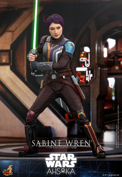 Star Wars - Ahsoka: Sabine Wren, 1/6 Figur von Hot Toys