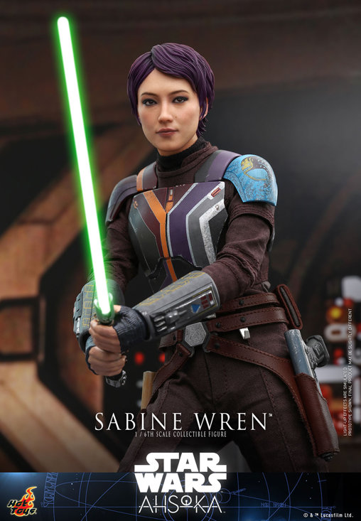 Star Wars - Ahsoka: Sabine Wren, 1/6 Figur von Hot Toys