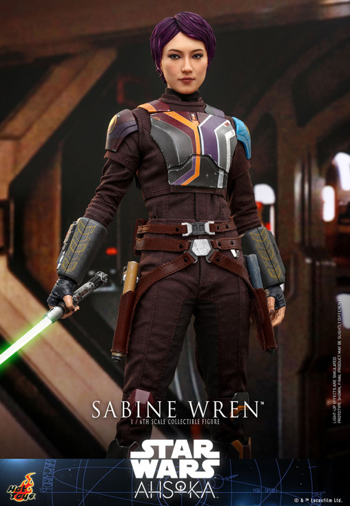Star Wars - Ahsoka: Sabine Wren, 1/6 Figur von Hot Toys