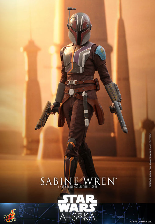 Star Wars - Ahsoka: Sabine Wren, 1/6 Figur von Hot Toys