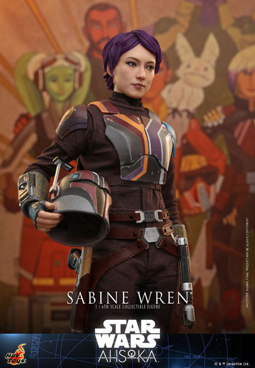 Star Wars - Ahsoka: Sabine Wren, 1/6 Figur von Hot Toys