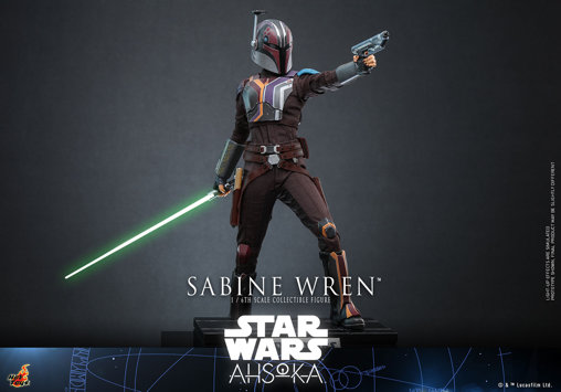 Star Wars - Ahsoka: Sabine Wren, 1/6 Figur von Hot Toys