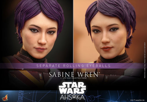 Star Wars - Ahsoka: Sabine Wren, 1/6 Figur von Hot Toys