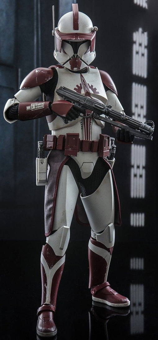 Star Wars - The Clone Wars: Clone Commander Fox, 1/6 Figur von Hot Toys