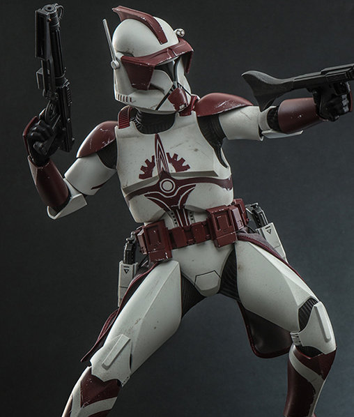 Star Wars - The Clone Wars: Clone Commander Fox, 1/6 Figur von Hot Toys